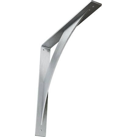 Ekena Millwork Legacy Steel Bracket, Unfinished 2"W x 18"D x 18"H BKTM02X18X18LECRS